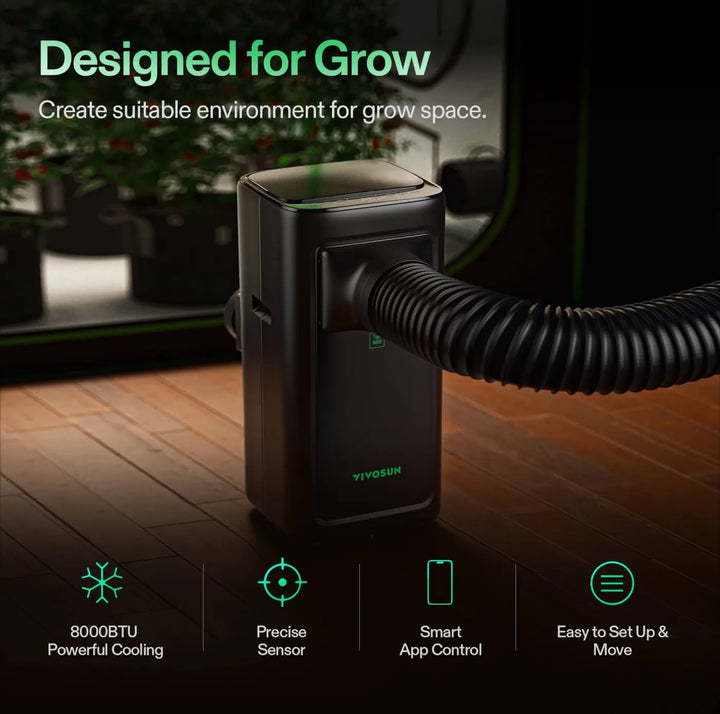 VIVOSUN AeroLUSH C08 AirConditioner Environment Control Vivosun