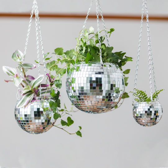 Disco Ball Planter - 15cm Pots & Planters Bubblegum Stuff