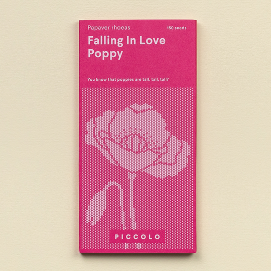 Poppy 'Falling in Love' Seeds Seeds Piccolo Seeds