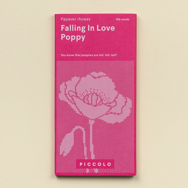 Poppy 'Falling in Love' Seeds Seeds Piccolo Seeds