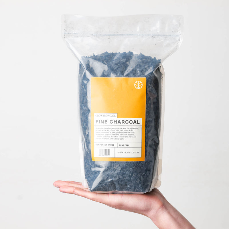 Horticultural Charcoal (Fine Grade) Potting Soil & Substrates GrowTropicals
