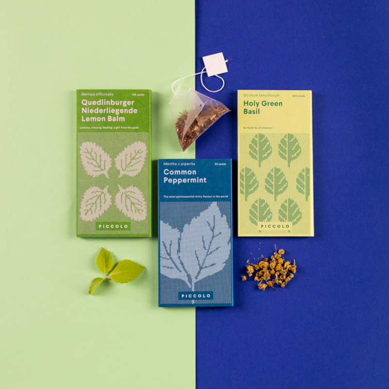 Herbal Teas Seed Collection Seeds Piccolo Seeds