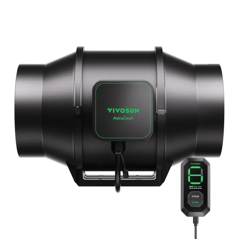 VIVOSUN AeroZesh Inline EC Fans + E12 Controller Air Circulation Vivosun