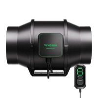 VIVOSUN AeroZesh Inline EC Fans + E12 Controller