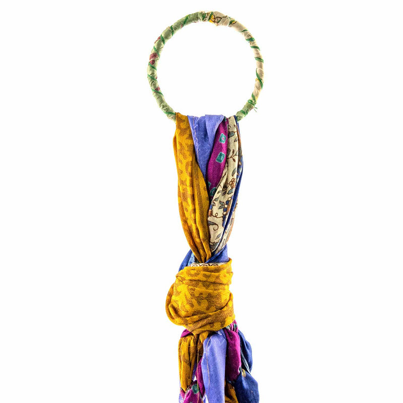 Recycled Sari Plant Hanger Large Plant Hangers Siesta
