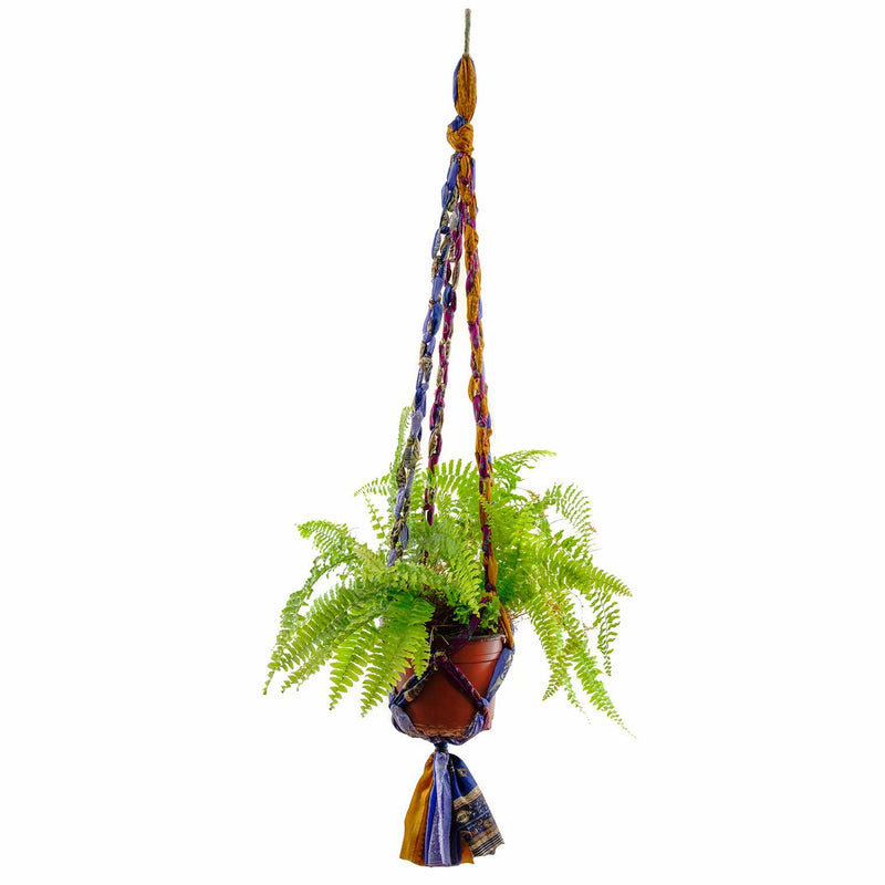 Recycled Sari Plant Hanger Large — Default Title