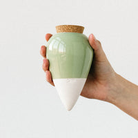 Pepin Self Watering Olla Green