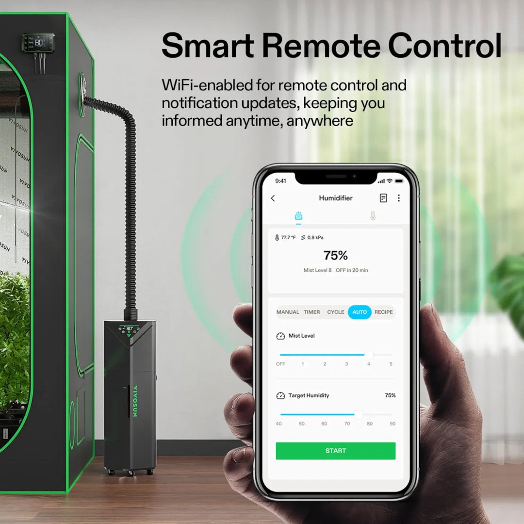 VIVOSUN AeroStream H19 Intelligent Environmental Humidifier Environment Control Vivosun