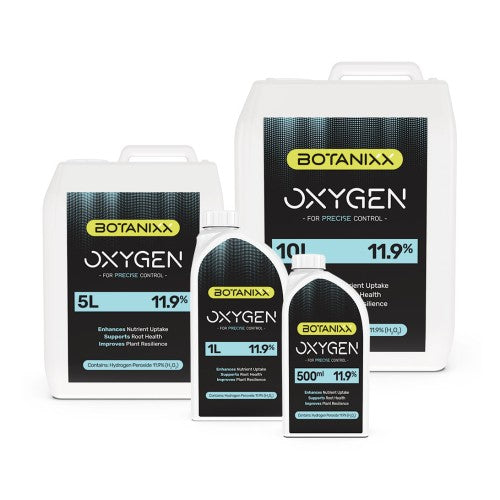 Botanixx Oxygen 11.9% - Hydrogen Peroxide for Plants Plant Food and Nutrients Botanixx