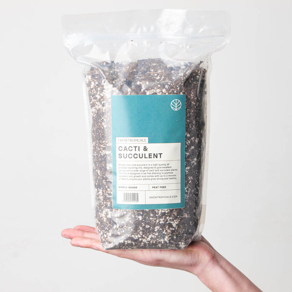 Simply Cacti - Tropical Houseplant Potting Mix Potting Soil & Substrates GrowTropicals