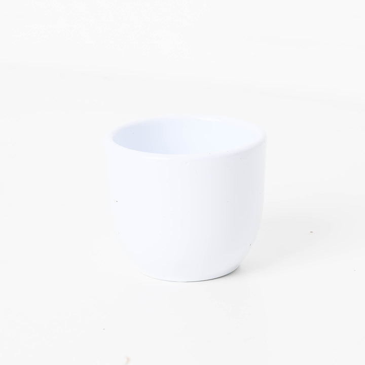 Tusca White Ceramic Pot - GROW TROPICALS