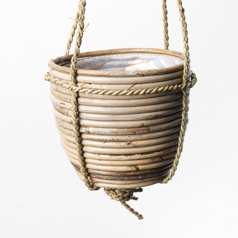 Hanging Bamboo Pot Pots & Planters GrowTropicals