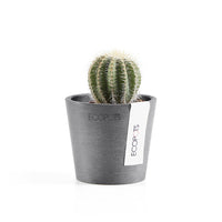 Ecopots Amsterdam Recycled Plastic Pot Grey